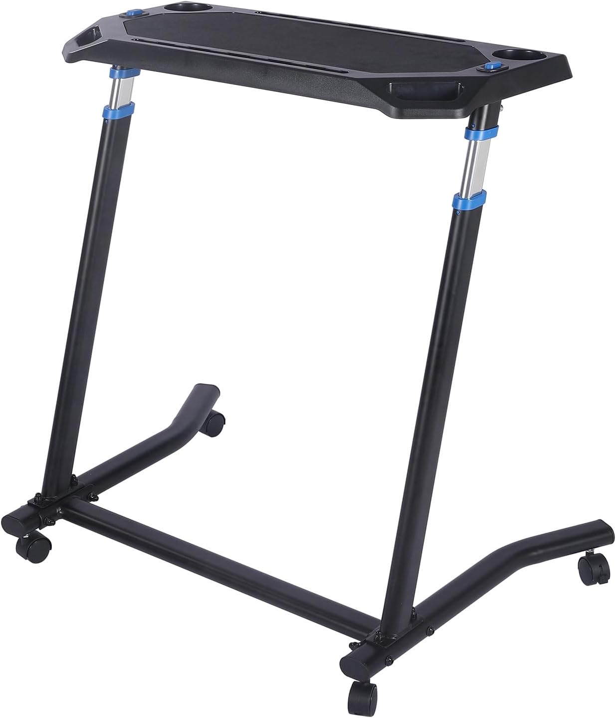 UNISKY Cycling Desk, Mobile Foldable Multi-Functional Bike Trainer & Treadmill Desk