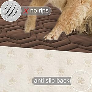 Waterproof-and-Anti-Slip-Dog-Bed-Cover-and-Pet-Blanket-Sofa-Pet-Bed-Mat-car-Incontinence-Mattress-Protectors-Furniture-Couch-Cover-for-Most-Cats-Dogs-Pets82x102-Chocolate - Cucciolini Doodles   Waterproof-and-Anti-Slip-Dog-Bed-Cover-and-Pet-Blanket-Sofa-Pet-Bed-Mat-car-Incontinence-Mattress-Protectors-Furniture-Couch-Cover-for-Most-Cats-Dogs-Pets82x102-Chocolate