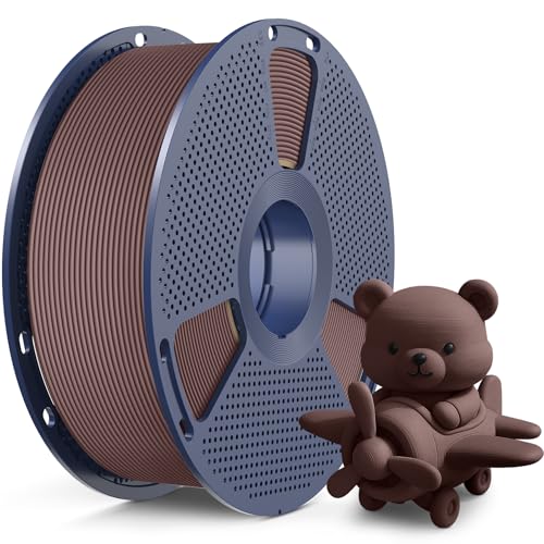 Image of SUNLU High Speed Matte PLA 3D Printer Filament 1.75mm 1KG, Chocolate