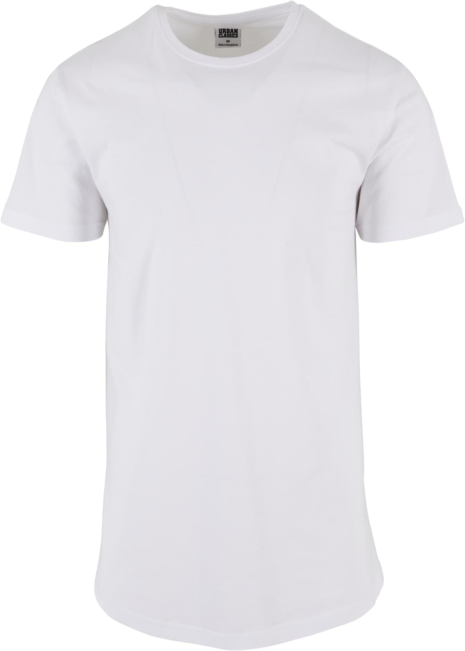 Men's Shaped Long Tee Camiseta (Pack of 1)
