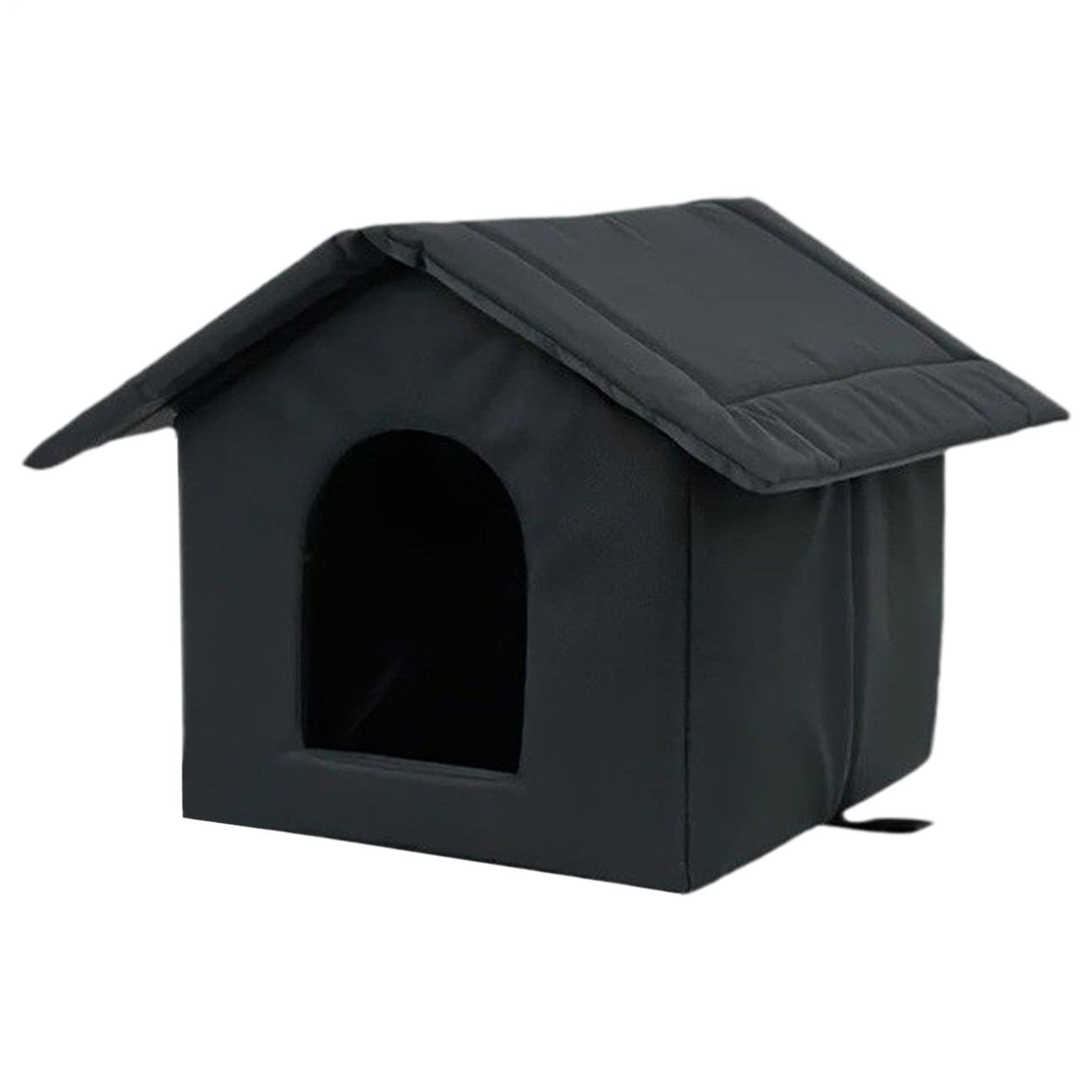 Maison pour chat extérieur abri étanche contre le froid de la cour