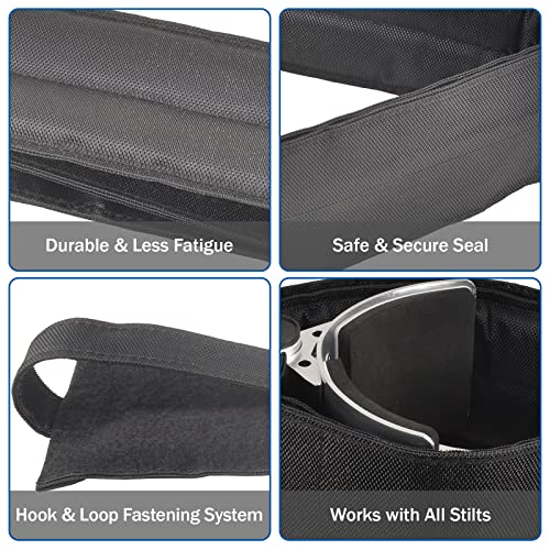 Tbapfs Drywall Stilt Straps,Pair Of Extra Comfort Thick Padded Stilt Strap Leg Bands For Drywall, Painting, Insulation #TOP3