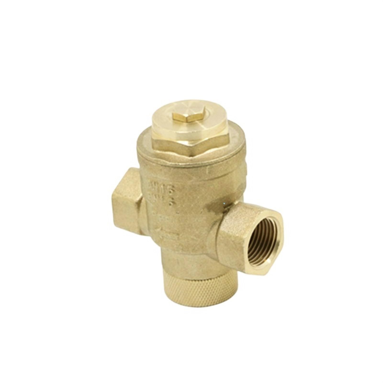 Laymxndio Dn50 No Gauge Brass Water Pressure Regulator Valves With Pressure Gauge Pressure Maintaining Valve Water Pressure Reducing Valve Dn15-Dn50(Dn50 No Gauge)