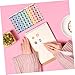 PLAFOPE 30sheets Scrapbooking Stickers of Decal Stickers Adhesive Notebook Label Journaling