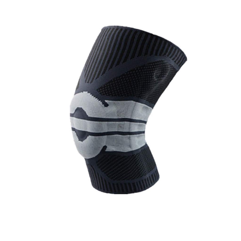 Genouillères de Sport antidérapantes, 1 Paire, Support Haute élasticité, rotule Ajustable, sécurité Basketball/Volley-Ball