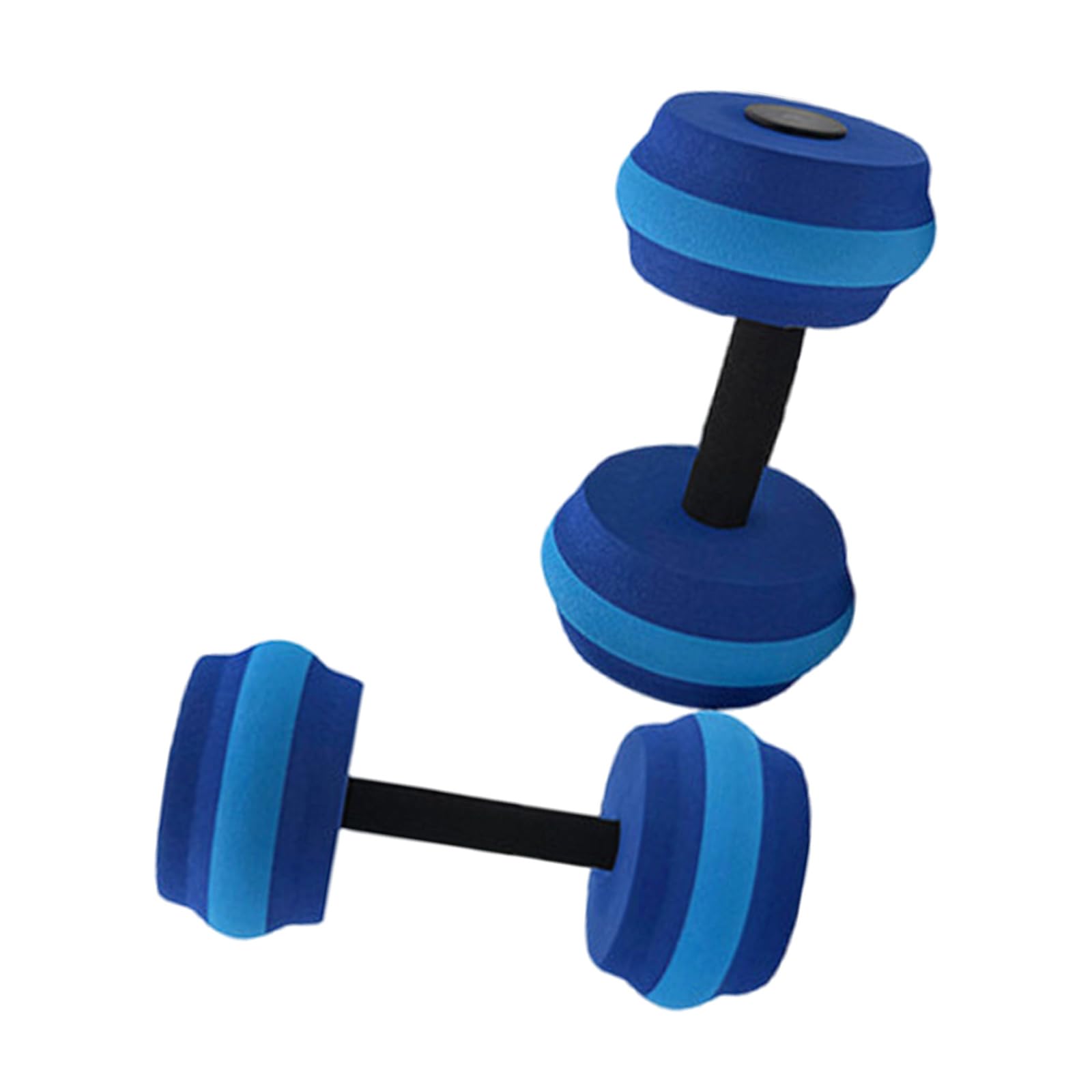 BWANGIAO 2pieces Highly Density EVA Foam Dumbbell Exercise Dumbells Fitness Barbells Water Fitness Exercises Equipment