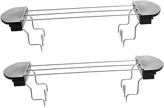 Gogogmee 2 Pçs Torradeira Grelha Assadeiras De Bolo Suprimentos De Bolo Grelha Torrefação De Pão Grelha Grelha Grelha Aquecimento Torradeira Torradeira Peças De Torradeira
