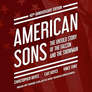 American Sons: 40th Anniversary Edition Audiolibro Por Christopher Boyce, Cait Boyce, Vince Font arte de portada