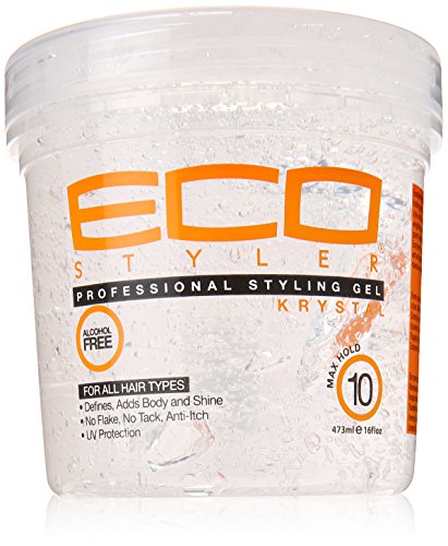 Eco Style R Professional Gel coiffant Krystal Tenue maximale 473 ml