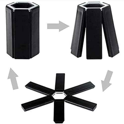 Miniatura 5 de Almohadilla plegable de aislamiento térmico, tapete plegable creativo, almohadilla de aislamiento de calor antideslizante, almohadilla portátil para