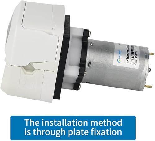 Miniatura 4 de Kamoer KK300-D bomba peristáltica de alto flujo 12V motor dc cambio rápido tubo bomba dosificadora líquida 2.7-9.8 fl oz/min 3 tipos de tubos