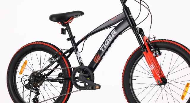 Bicicletta Per Bambini Tiger Bike 20 Pollici - 6 Velocità Shimano Per 6-10 Anni - Foto 4