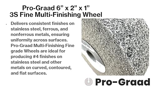 Image of Multi-Finishing Wheel 6 inch x 2 inch x 1 inch, 3S Fine, 13640
