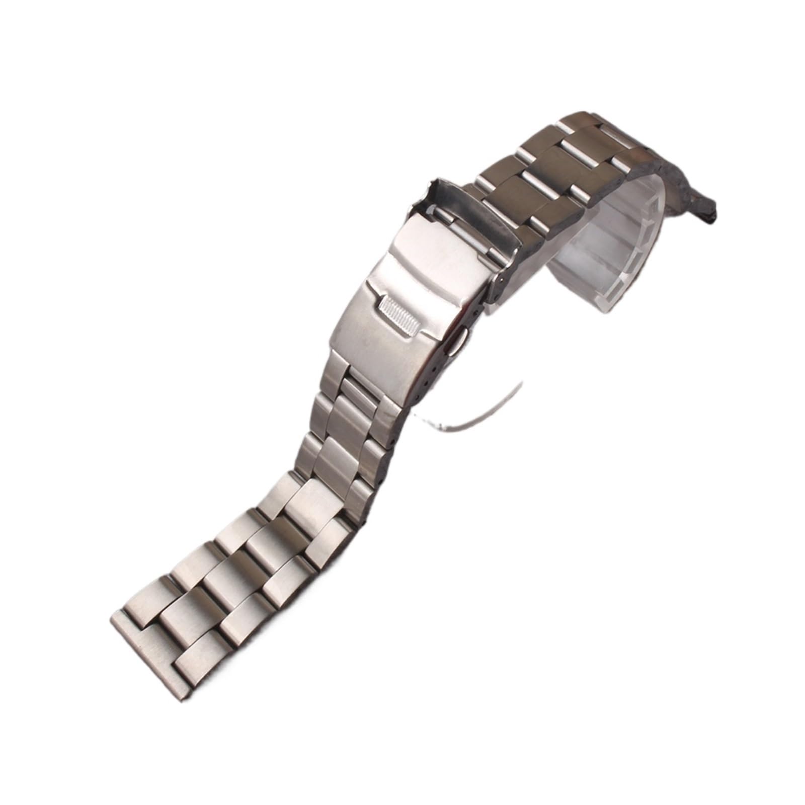 INEOUT Bracelets De Montre Bracelet De Montre En Acier Inoxydable 20mm 22mm 24mm Liens Solides Extrémités Droites Avec Fermoir De Sécurité Bracelet Boucle Ceinture Bracelet Mat