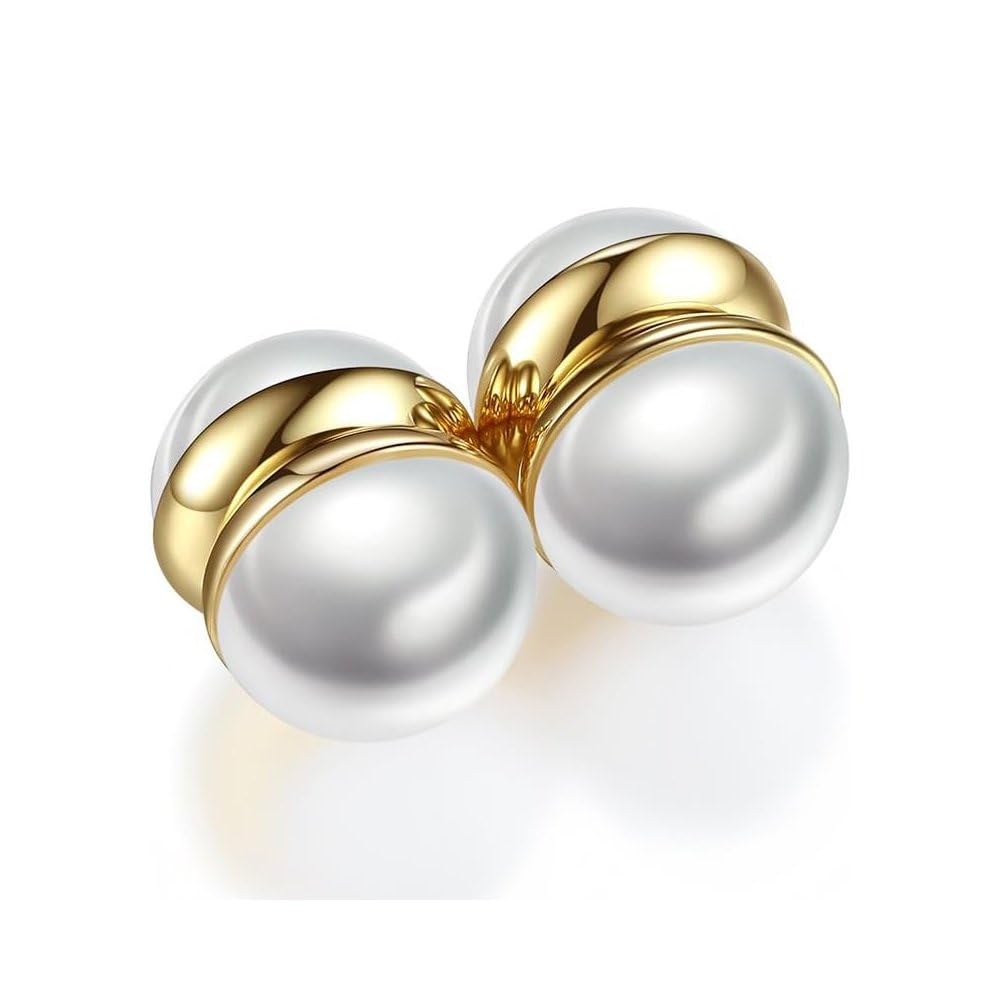 See full amazon price history chart for Via Mazzini Front Back No-Piercing Required 13mm Clip-On Pearl Magnetic Stud Earrings For Men And Women (ER2497) 1 Pair Via Mazzini Front Back No-Piercing Required 13mm Clip-On Pearl Magnetic Stud Earrings For Men And Women (ER2497) 1 Pair (B0CWLLKL21) Amazon Price History, Amazon Price Tracker