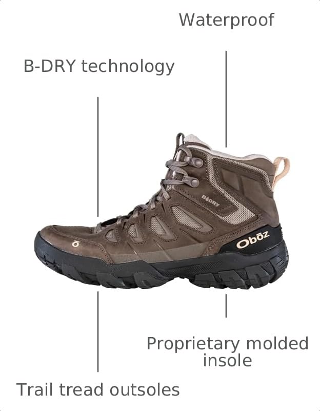 Image of Oboz Women's Sawtooth X Mid B-DRY Hiking Boot