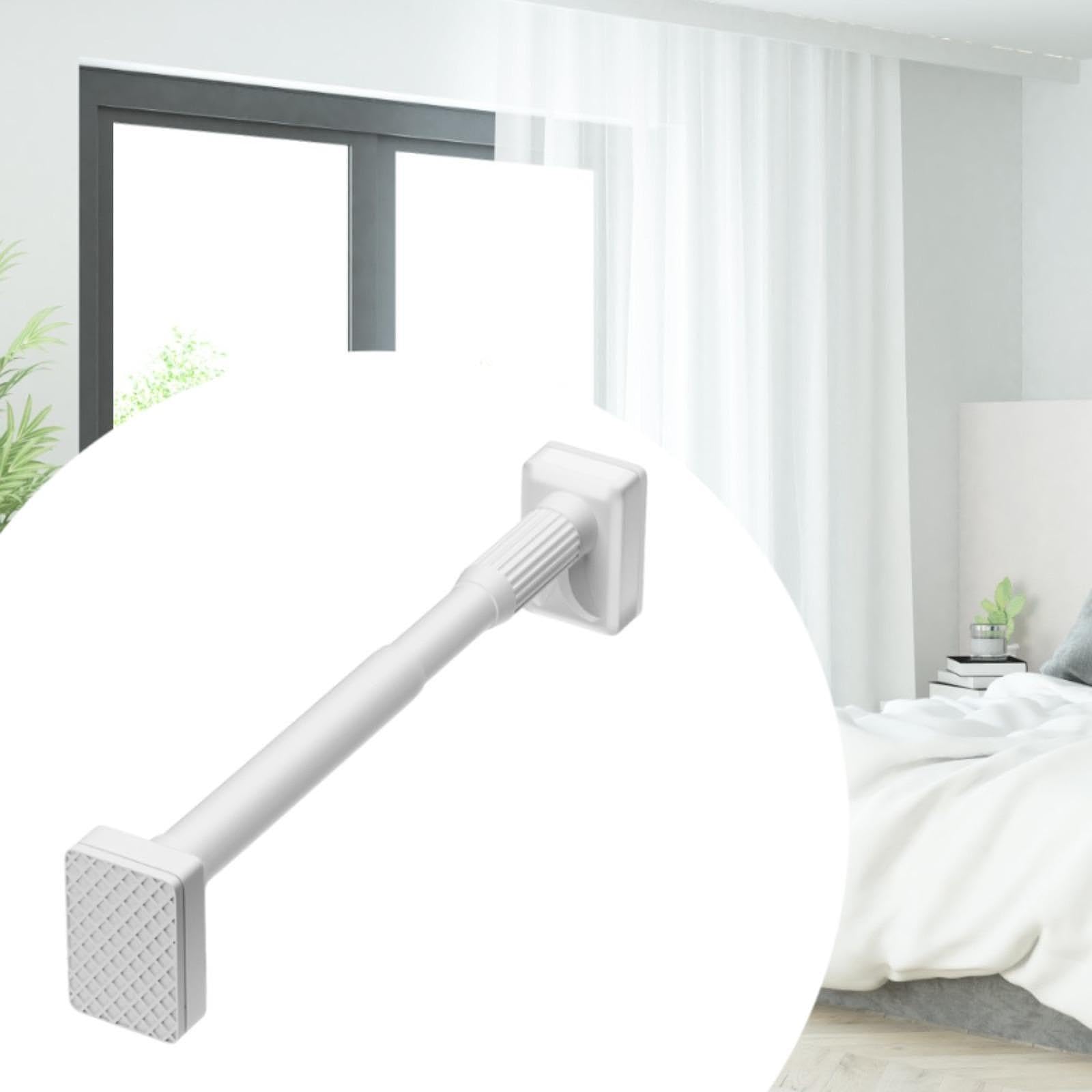 Barra de Armario Ajustable para Secar Ropa, Sin Taladro, Resistente, Telescópica, Extensible, para Cortina, para Armario de Casa, 1.1 M a 1.9 M