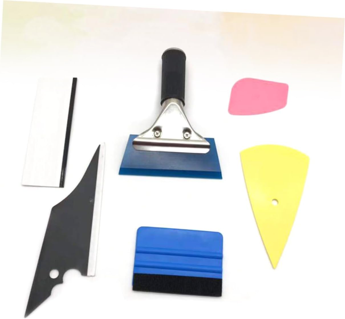 MAGICLULU 6 1 Color-Changing Film Tool Set Car Kit Tool Kits Scraper Tools Car Wrap Vinyl Film Tool Auto Window Tint Tool Car Film Tool Squeegee Cutter