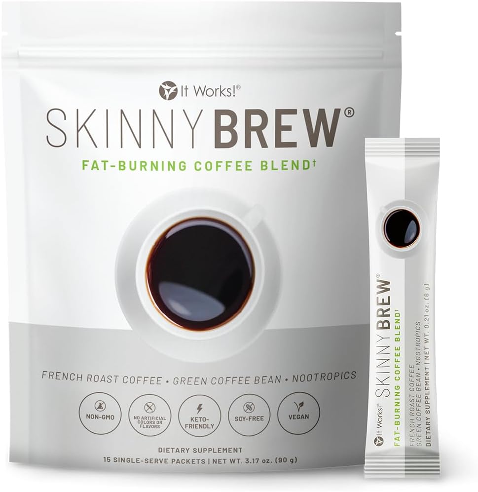 It Works Skinny Brew- 15 servings per bag
