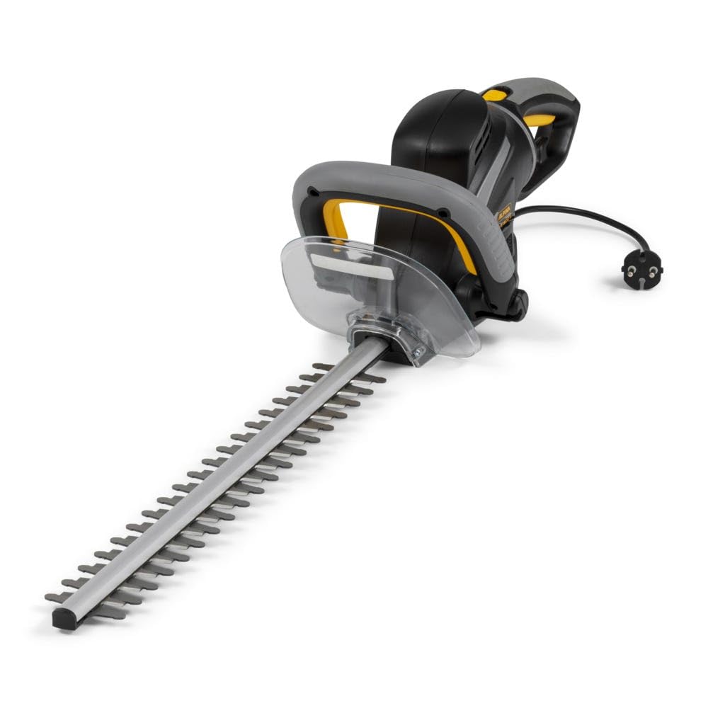 Alpina Cortasetos eléctrico AHT 500 E, Espacio entre dientes 16 mm, Cuchillas de doble corte de 50 cm, Motor eléctrico de 500 W, Empuñadura giratoria (5 posiciones), Cubrecuchillas incluido