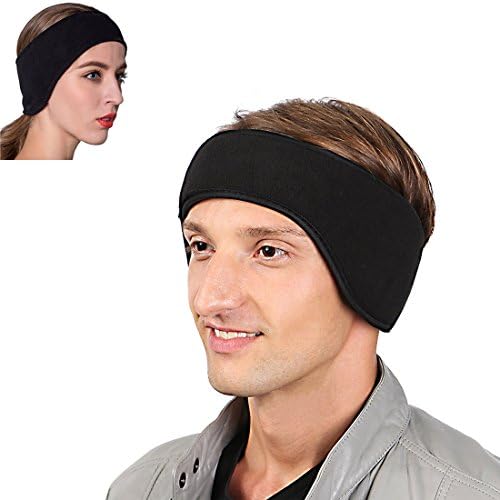 GoFriend Fleece Ear Warmers Headband/Ear Muffs Winter Headbands Fleece Headband for Adults Men & Women, Stay Warm & Cozy with our Thermal Polar Fleece & Performance Stretch