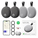 Air Tracker Tag-4 Pack, [Apple MFi Certified] Smart Tag for Apple Find My App, 2025 New Bluetooth Tracker Tag Item Finder for Pet, Key, Luggage, Bike, Wallet, & More