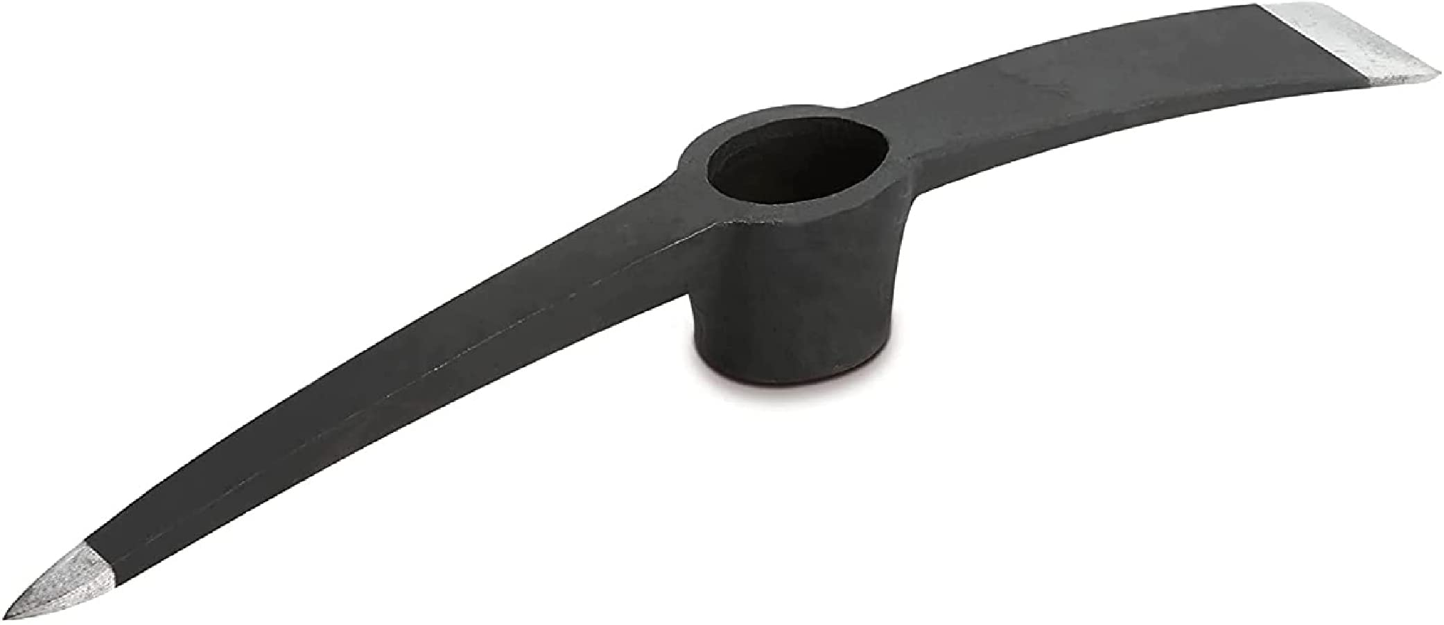 kippen 3011A - 1.5 kg Pickaxe with Oval Eye in Forged Steel, Black