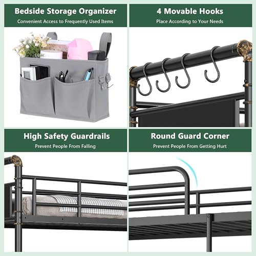 Jocoevol Twin Over Twin Bunk