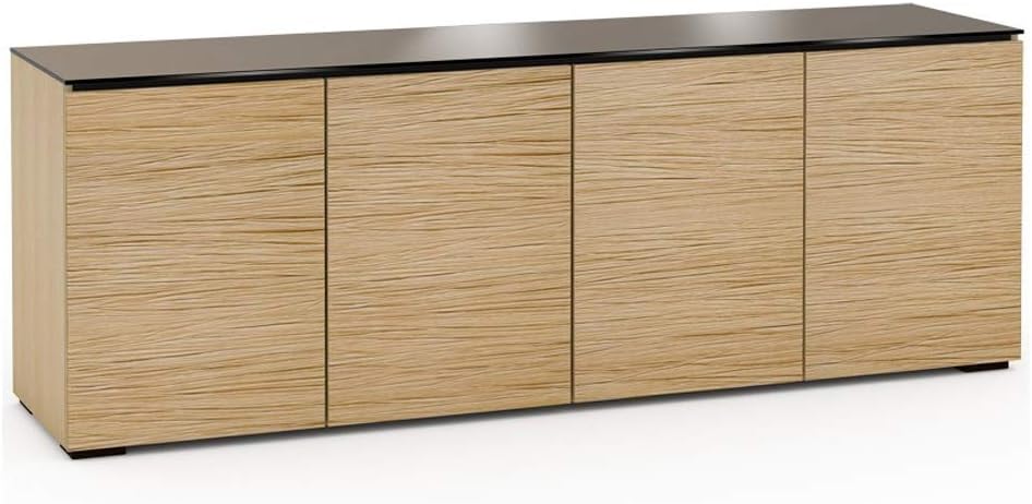 Salamander Chameleon Denver Low Profile 347 Wall Cabinet Denver/Bark Texture- Natural Oak
