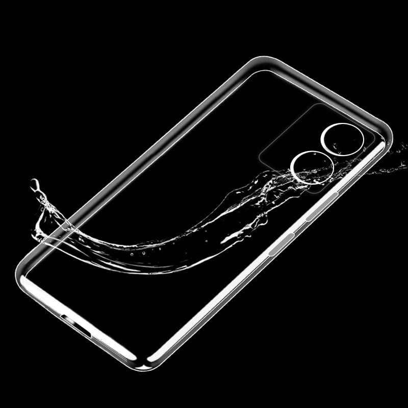 Per HMD Aura 2 Custodia,Trasparente Silicone Anti-urto Gel Telefono