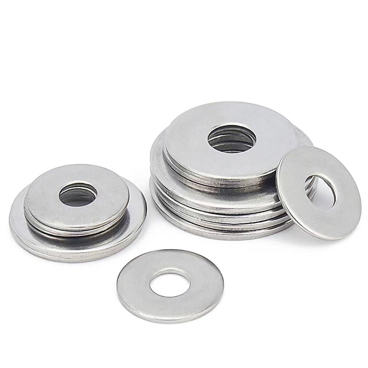 Rondelles plates extra larges inox 316 M5-M20 pour marine et fixation (50,M10)