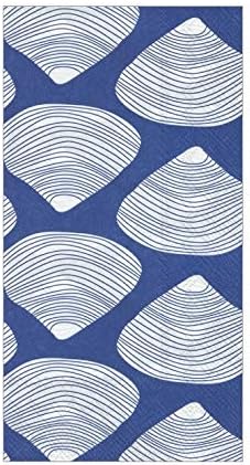 Boston International Paper Hand Towels for Beach Bathroom Decor Guest Towels Disposable or Paper Napkins Decorative Dinner Napkins Clamshell Pak 32