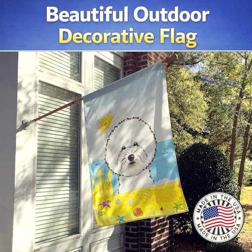 Drapeau Bichon Frisé grand format le cadeau idéal pour amoureux de chiens