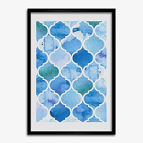 Affiche affiche décorative Tulup sous cadre MDF 50x70 cm au style marocain