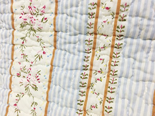 image for Cozy Line Home Fashions Luxury Classic Bedding Quilt Set, 100% Cotton 