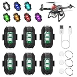 【Breites Anwendungsspektrum】 Blitzlicht eignen sich für DJI Air 2S / Mini 2 / Mavic Air 2 / Mavic Mini / Mavic Pro / FPV / Holy Stone Andere Arten von Drohnen.