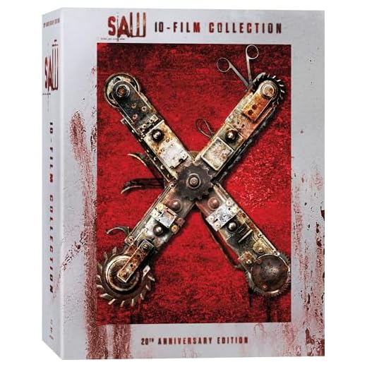 Saw 10-Film Collection Bluray + DVD + Digital [Region Free] [Blu-ray]