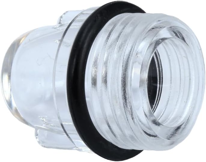 Mytee Products 2 Pk Engine Coolant Level Sight Glass Compatible w/International 1552SC, 1652SC & 1652UPS Series 1995-2000 for Coolant Level & Cooling System & Replaces OEM 3810943 427-708-C IH427708C