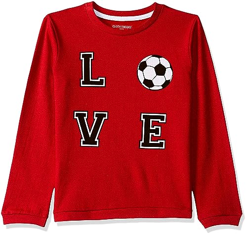 Image of Clotth Theory Boys Cotton Round Neck Full Sleeves Sweatshirt for Light Winters
