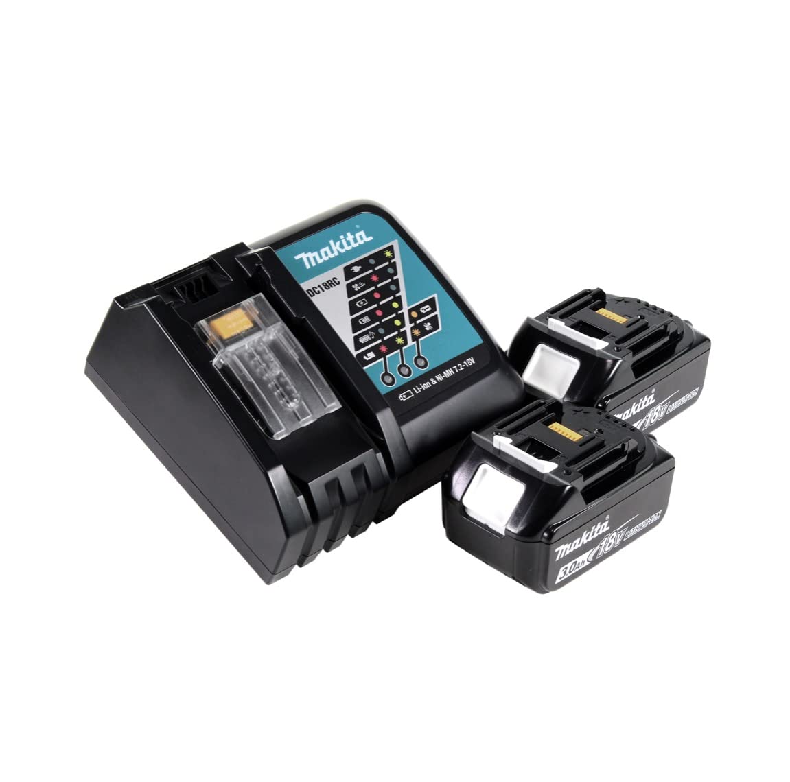 Souffleur 36 V => 2 x 18 V Li-Ion 3Ah Ah MAKITA + 2 batteries + 1 chargeur- DUB362RF2