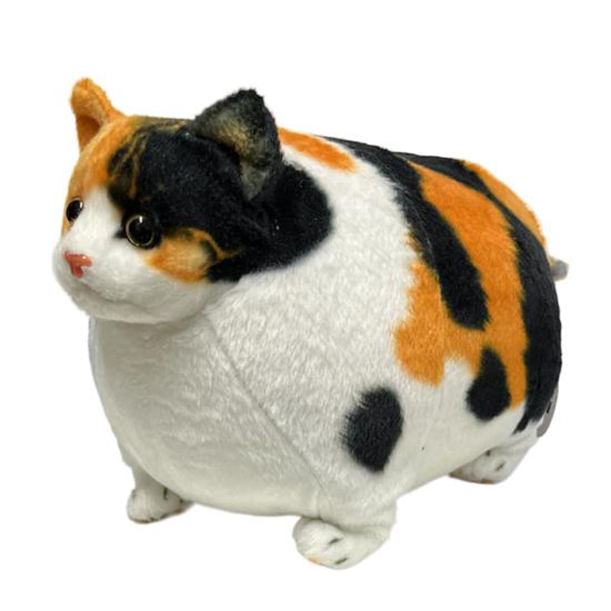 Amazon.co.jp: ふとっちぃZoo にゃんこ 三毛猫 ぬいぐるみ 猫 約35×25