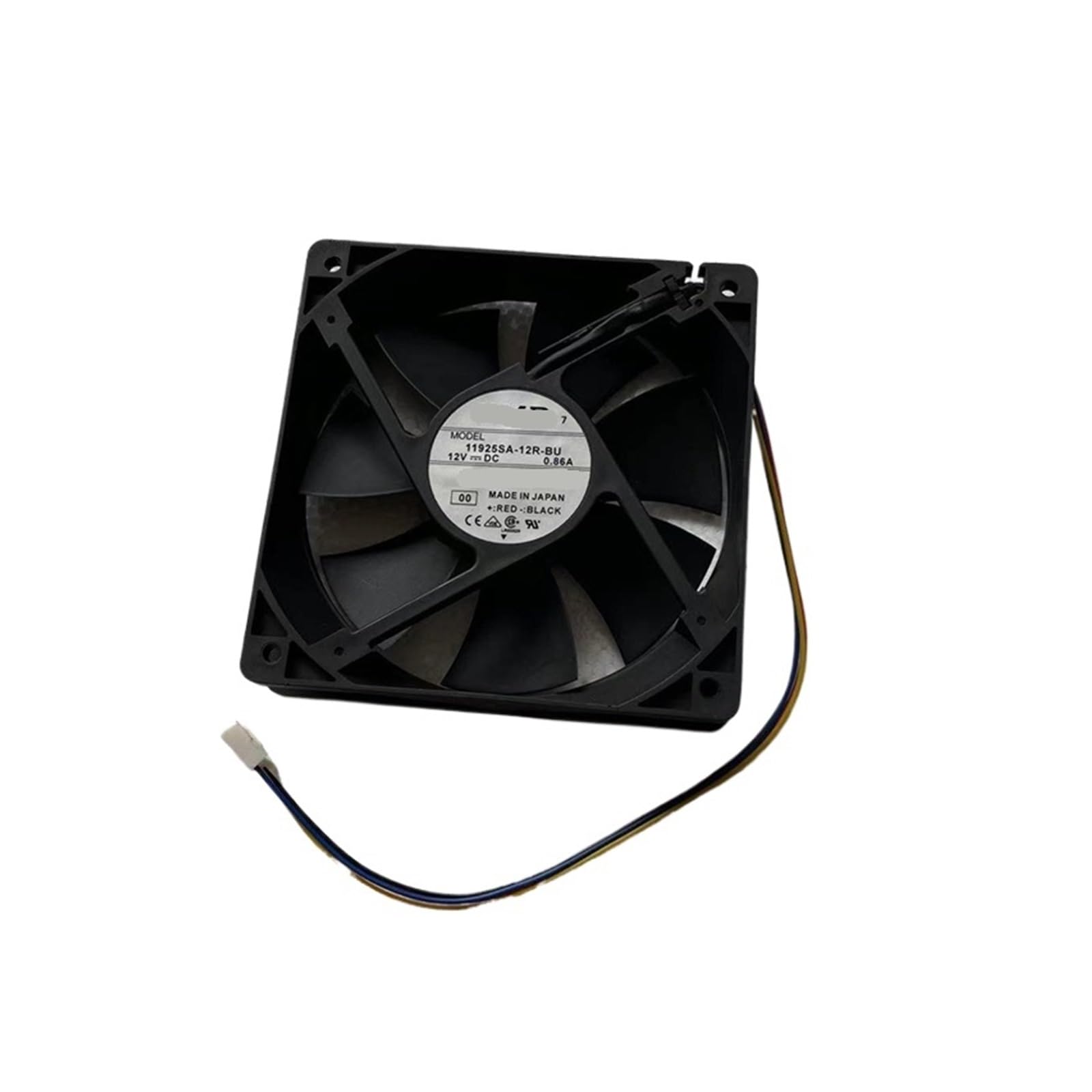 YMUGUEGH 120x120x25mm 11925SA-12R-BU 12025 12V 0.86A 12cm Cooling Fan