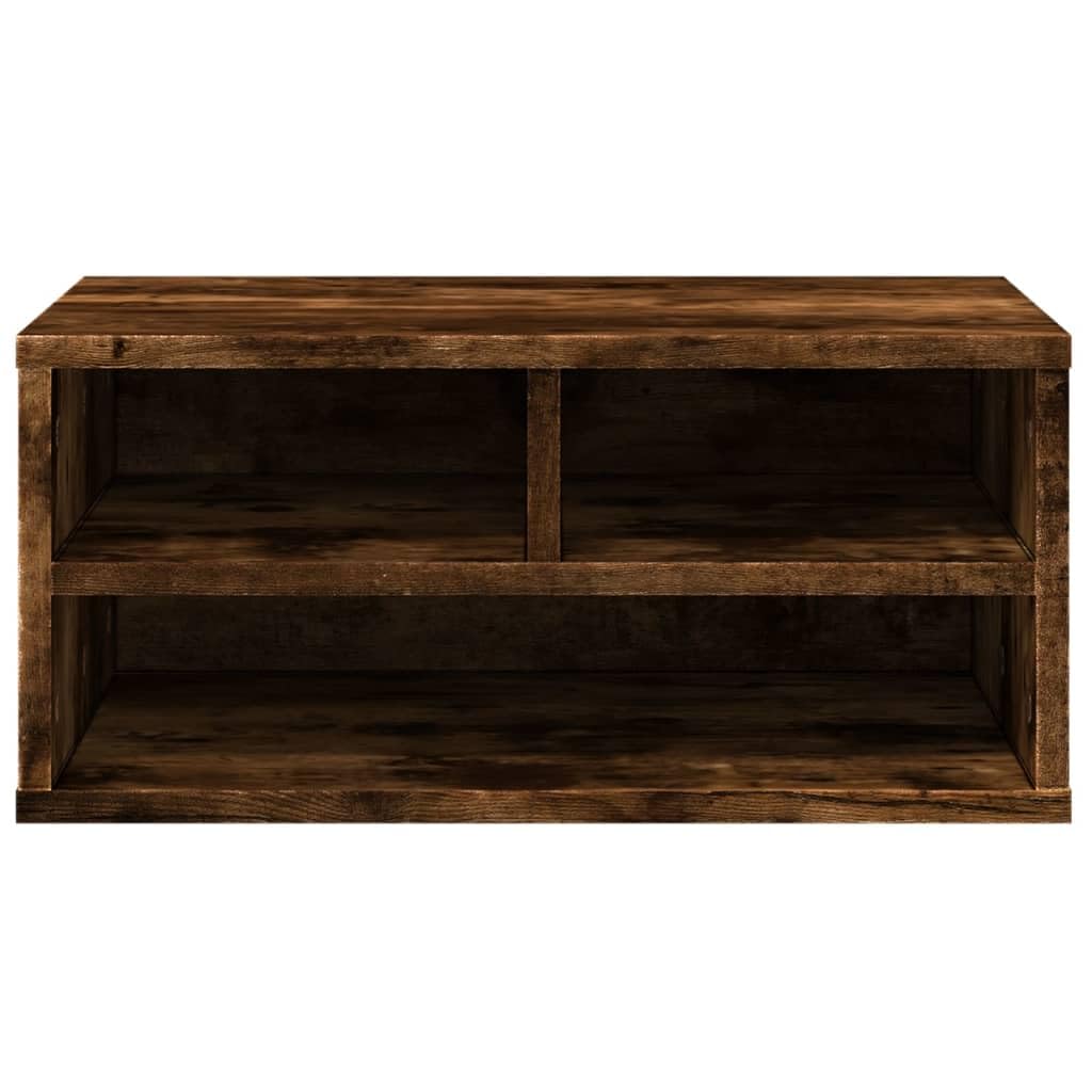 Printerkastje 49x40x22,5 cm bewerkt hout wit - All in Shopping