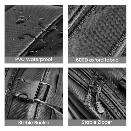 E-riding Expandable Motorcycle Tail Bag