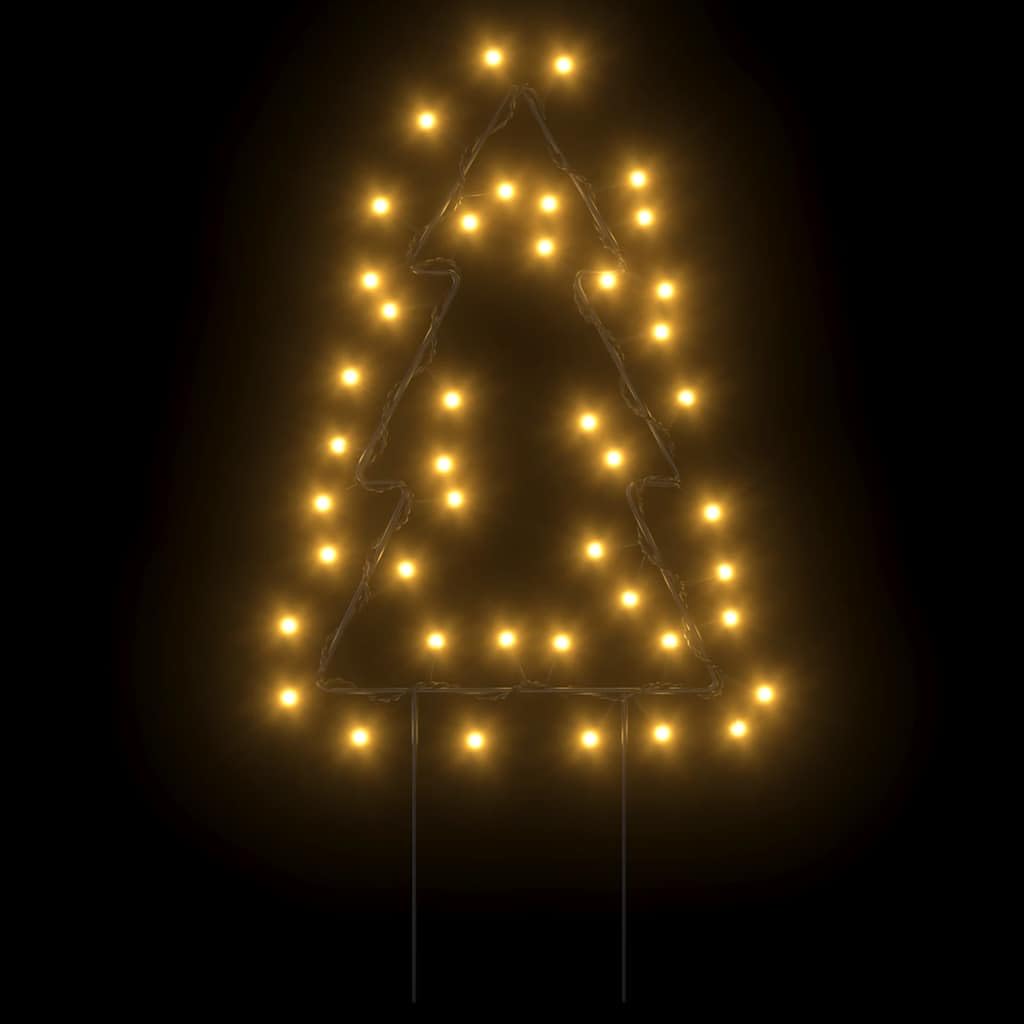 Weihnachtsbäume mit Erdspießen 3 Stk 50 LEDs 30 cm Eisen warmweiß USB Weihnachtsbeleuchtung für Garten Balkon Terrasse Innen Außen festliche Adventsdeko mit 8 Lichteffekten und IP44 Schutz