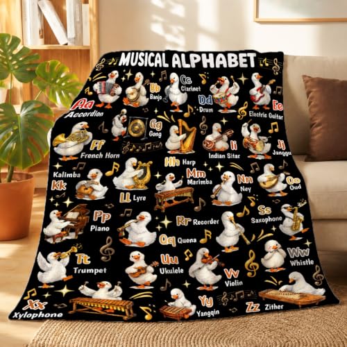 Audumbara Music Blanket Musical Instrument Gifts for Music Lovers 40''x50'' - image 2