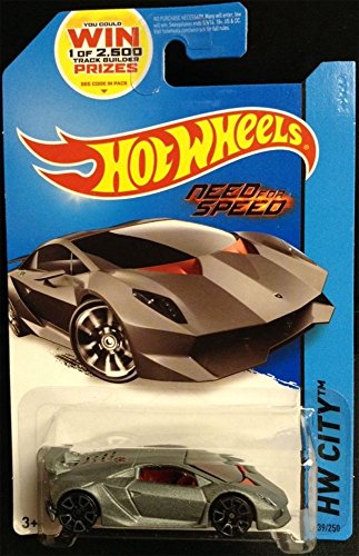 HOT WHEELS LAMBORGHINI SESTO ELEMENTO NEED FOR SPEED SERIES DIE-CAST COLLECTIBLE, HOT WHEELS NEED FOR SPEED LAMBORGHINI DIE-CAST