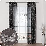cortinas mariposas ikea COLOCACIÓN. Están listas para colocar con 8 ollaos redondos de 4 centímetro en cada cortina. Adecuado para la mayoría de las barras del mercado.