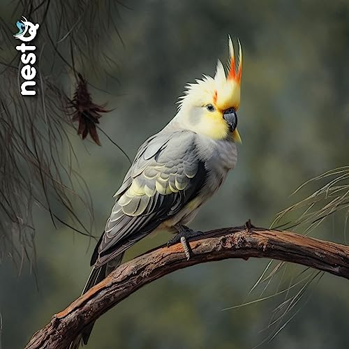 NestQ Nido per Ninfe XL 35 cm x 21,5 cm x 20,5 cm