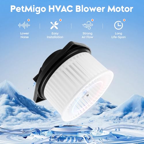 Image of HVAC Blower Motor Assembly with Fan Cage Fit for 2001-2013 Subaru Forester, 2008-2014 Subaru Impreza, Replaces 700206 72240FC010 72223SA030, Air Automotive Replacement